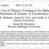 On the Use of Fluency Training in the Behavioral Treatment of Autism: A Commentary