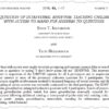 Acquisition of Intraverbal Behavior: Teaching Children with Autism to Mand for Answers to Questions