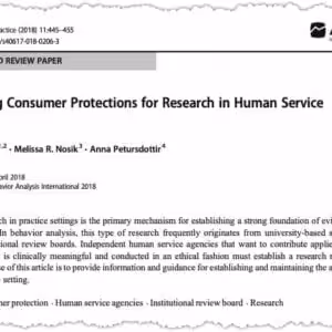 Screenshot of LeBlanc, Nosik, and Petursdottir article first page