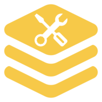 A yellow icon with a Build-a-Bundle and a wrench.