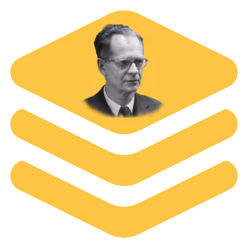 An image of a man with glasses against the vibrant yellow background of the Skinner Bundle.