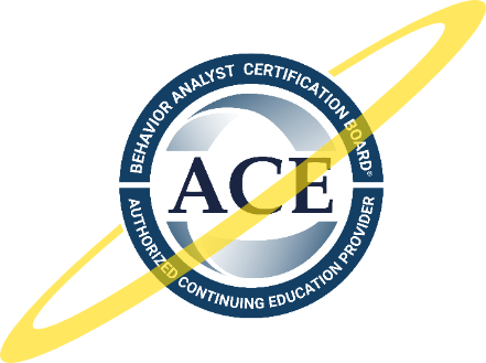 BACB ACE Provider seal. CEUniverse is approved by the Behavior Analyst Certification Board® to offer continuing education (#OP-10-2021).