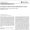 Article on cultural awareness in behavior analysis.