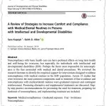 Strategies for compliance with medical routines in IDD